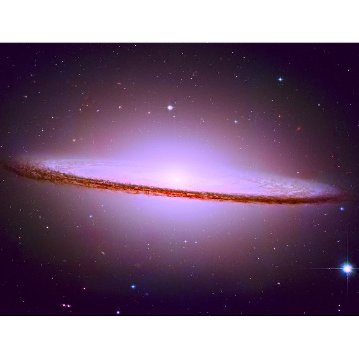 The Sombrero Galaxy M104 Poster Print Image 2