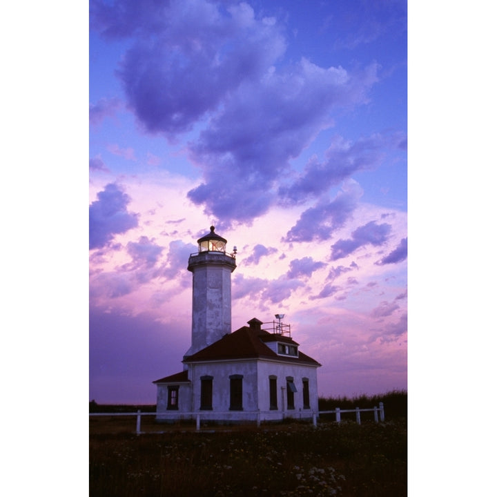 Point Wilson Lighthouse Poster Print Image 2