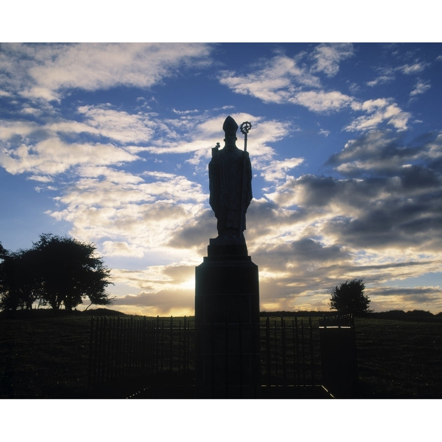 Sculpture Of St Patrick Hill Of Tara Co Meath Ireland by The Irish Image Collection / Design Pics Image 1