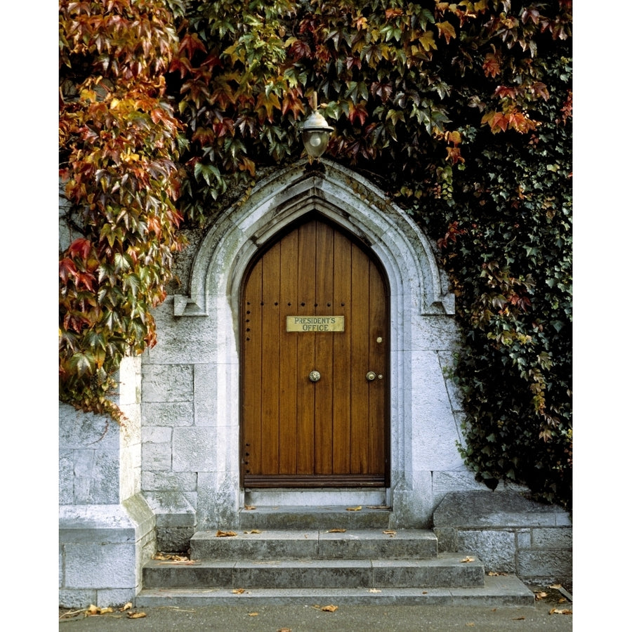 Gothic Doorway Quadrangle University College Cork Cork Ireland by The Irish Image Collection / Design Pics Image 1