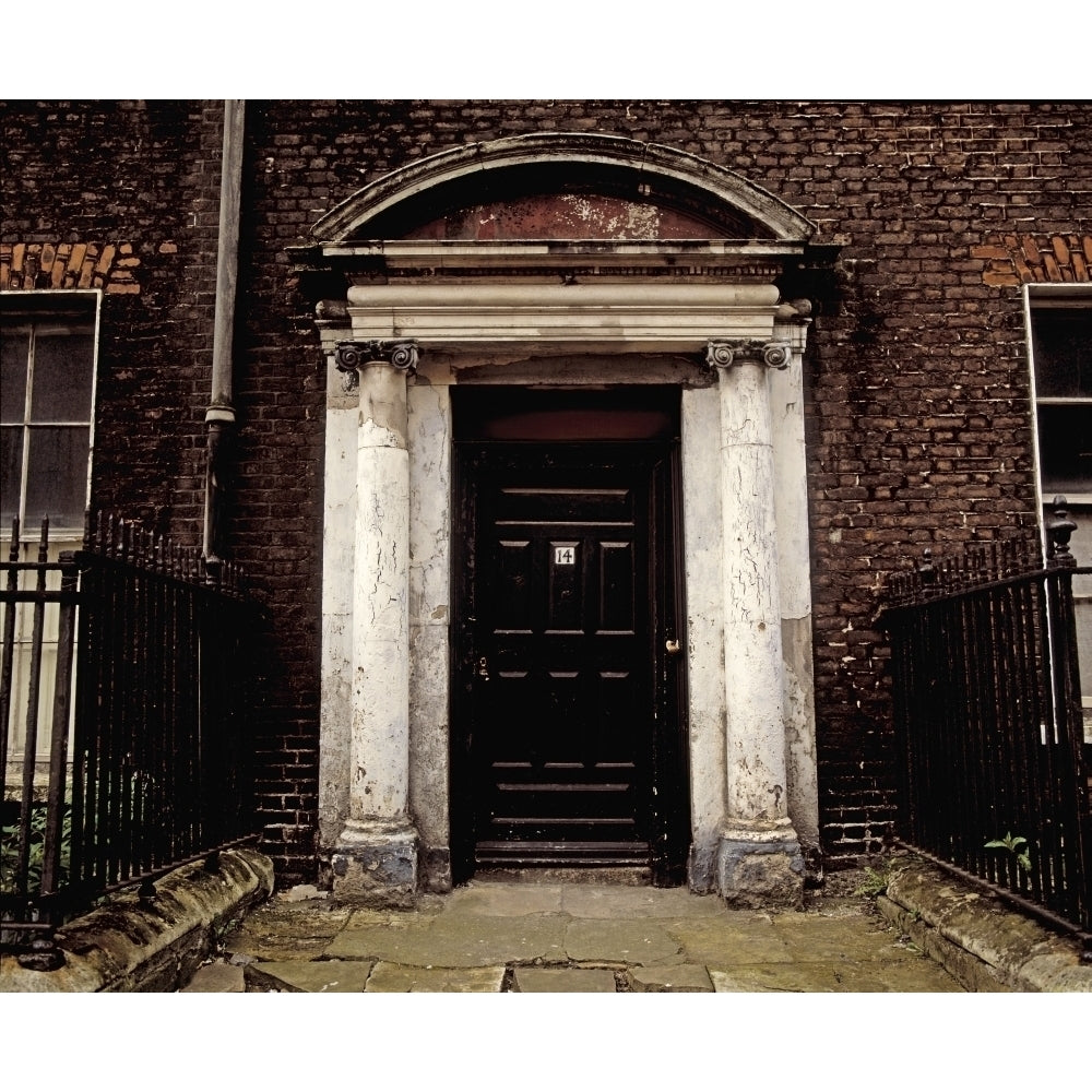 Neglected Georgian House Henrietta Street Dublin Co Dublin Ireland Poster Print Image 1