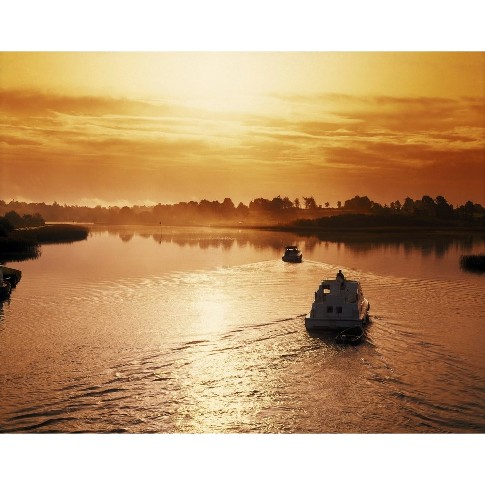 Carrick-On-Shannon River Shannon County Leitrim Ireland by The Irish Image Collection / Design Pics Image 1