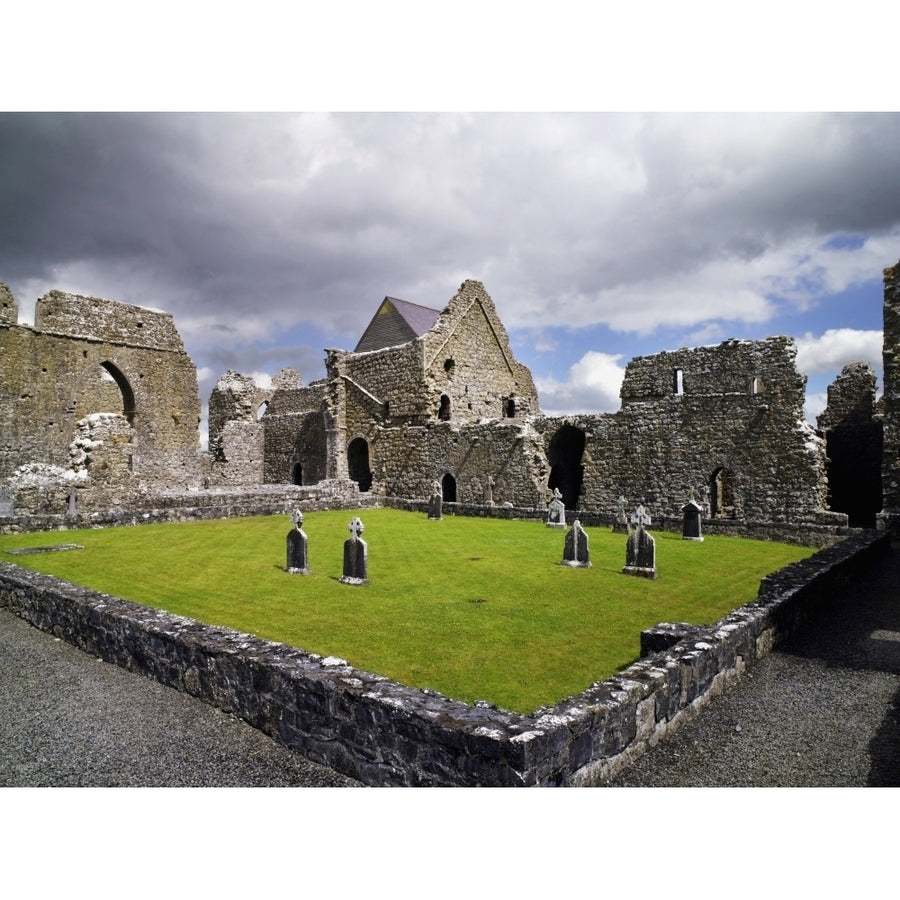 Abbeyknockmoy Cistercian Abbey Of Knockmoy Co. Galway Ireland Poster Print Image 1