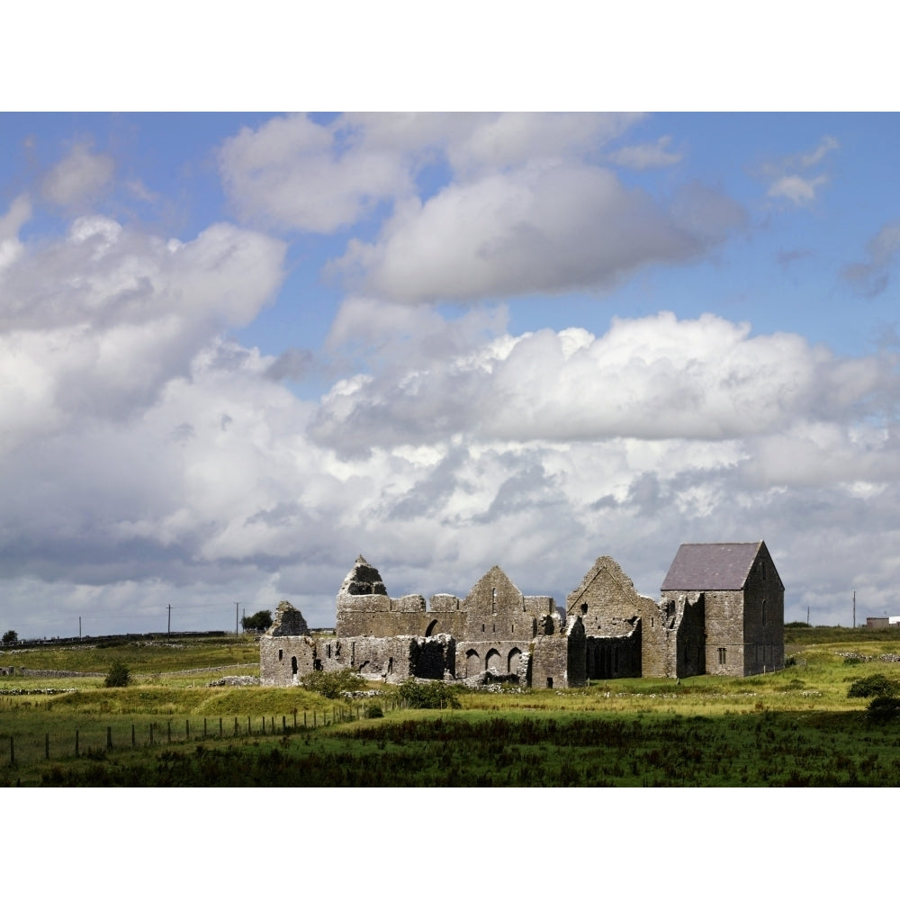 Abbeyknockmoy Cistercian Abbey Of Knockmoy Co. Galway Ireland Poster Print Image 2