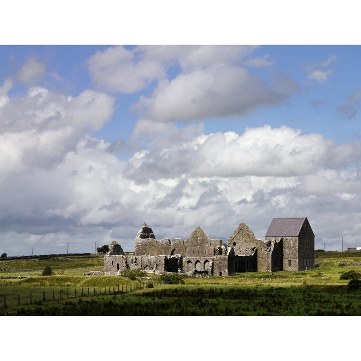 Abbeyknockmoy Cistercian Abbey Of Knockmoy Co. Galway Ireland Poster Print Image 1