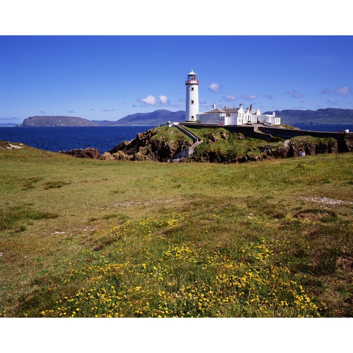 Fanad Lighthouse Fanad Head Co. Donegal Ireland Poster Print Image 1