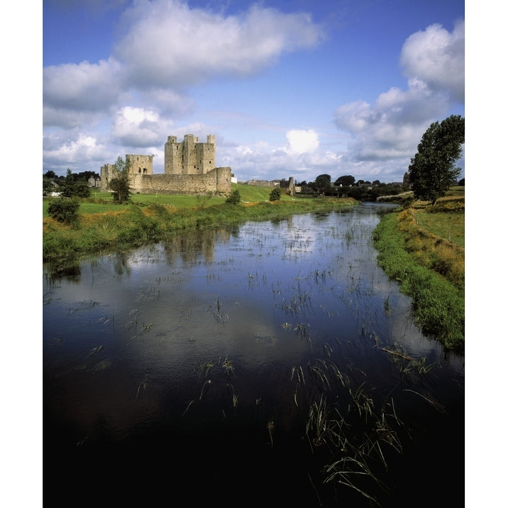 12Th Century Trim Castle On The River Boyne Co Meath Ireland Poster Print Image 2