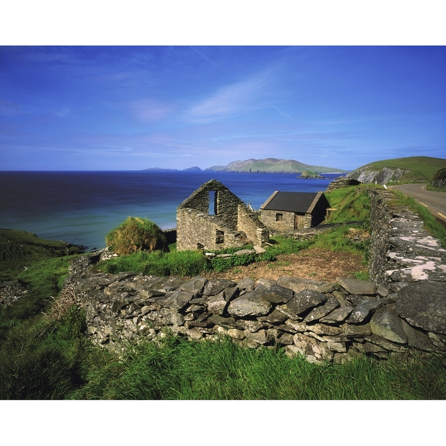 Slea Head Dingle Peninsula Co Kerry Ireland; Deserted Farm by The Irish Image Collection / Design Pics Image 1