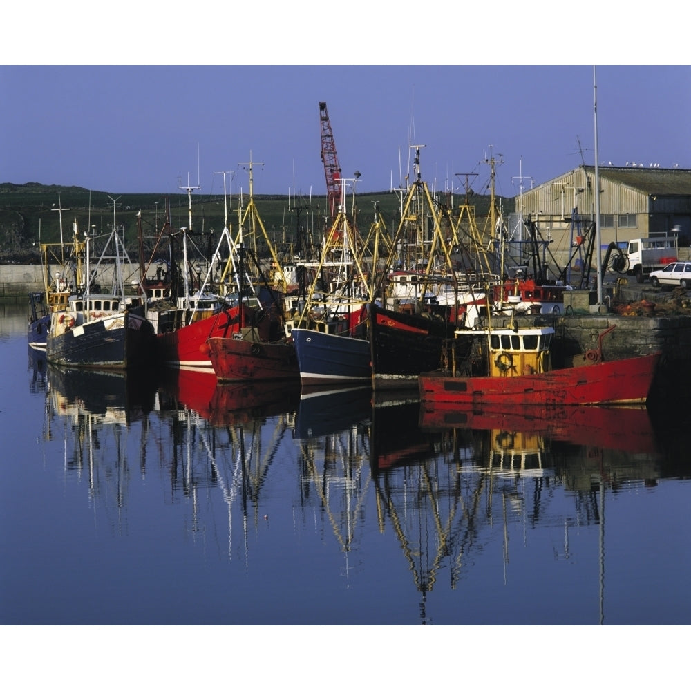 Ardglass Co Down Ireland; Fishing Harbour Poster Print Image 1