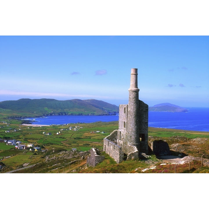 Allihies Co Cork Ireland; Old Mine Building Poster Print Image 1