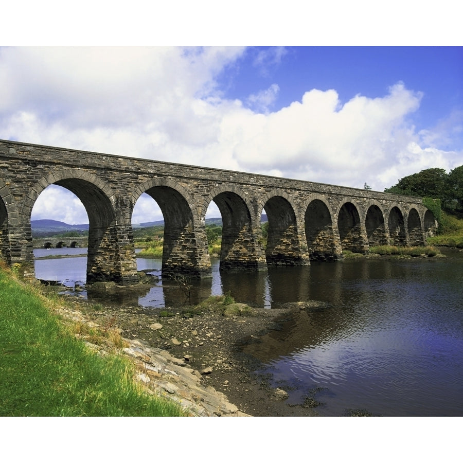 Ballydehob Viaduct Ballydehob Co Cork Ireland 12 Arch Viaduct by The Irish Image Collection / Design Pics Image 1