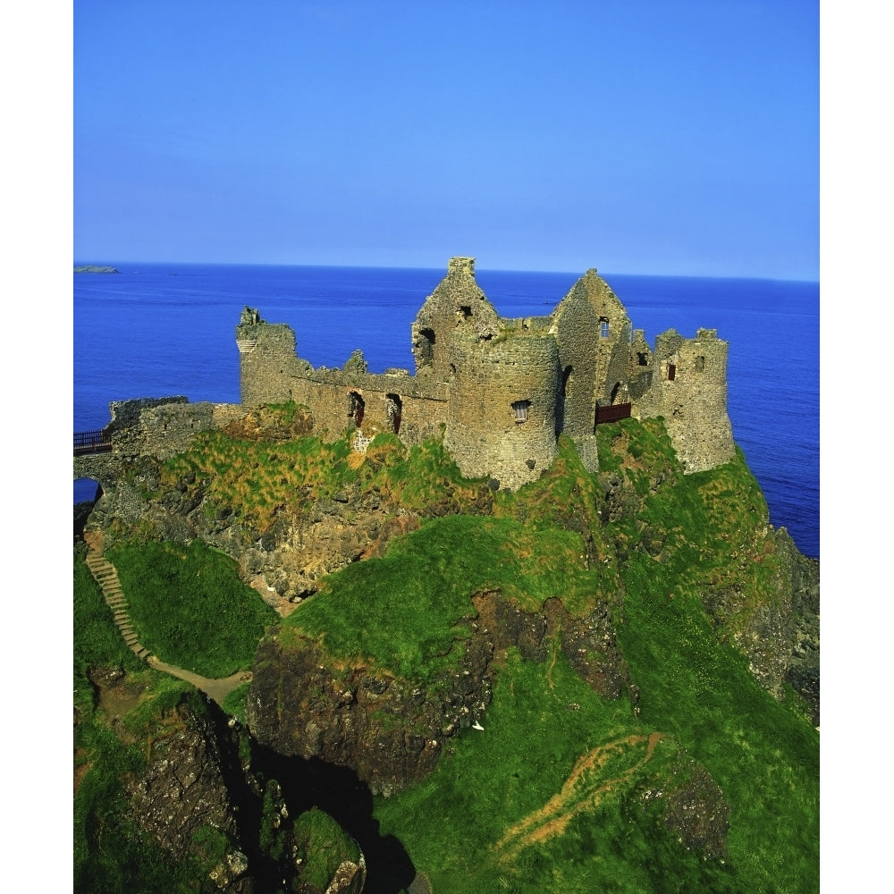 Dunluce Castle Near Bushmills Co Antrim Ireland by The Irish Image Collection / Design Pics Image 1