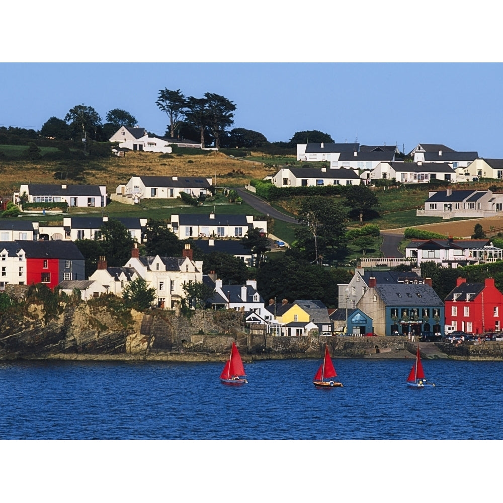 Summer Cove Kinsale Co Cork Ireland; Part Of Kinsale On Kinsale Harbour Poster Print Image 2