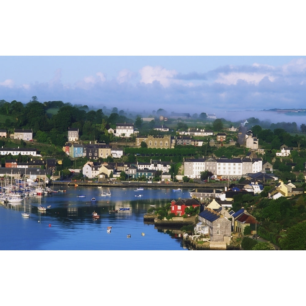 Kinsale Co Cork Ireland; View Of Boats In Harbor Poster Print Image 1