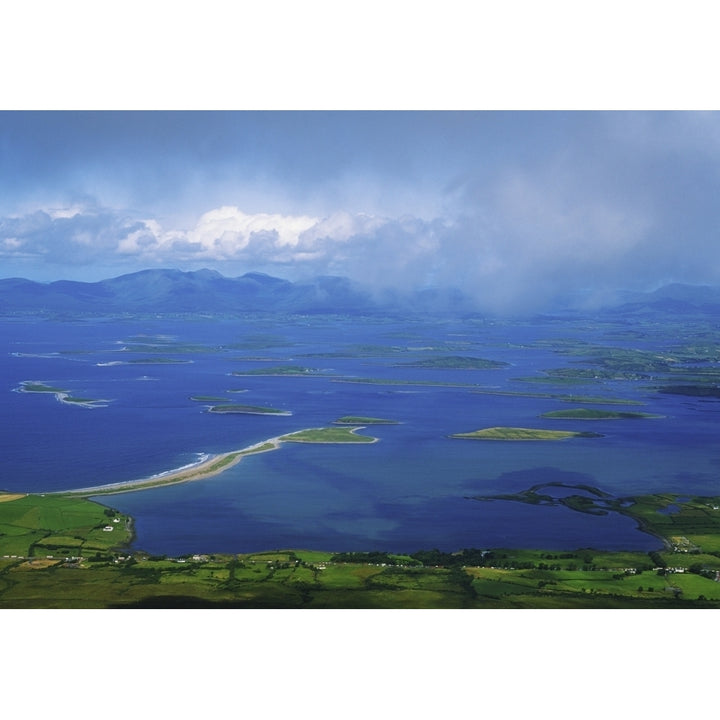 Clew Bay Co Mayo Ireland; View Of A Bay From Croagh Patrick Poster Print Image 1