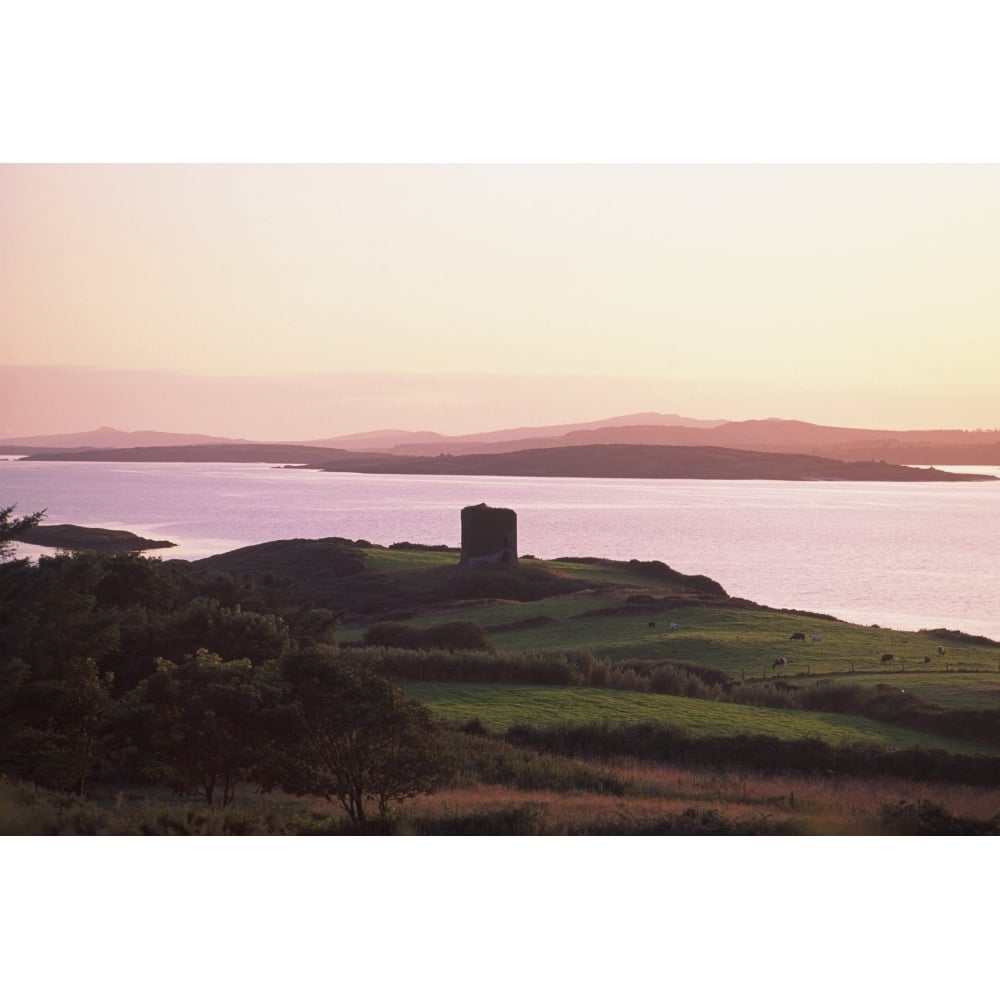 Roaringwater Bay Co Cork Ireland; Landscape At Sunset Poster Print Image 1