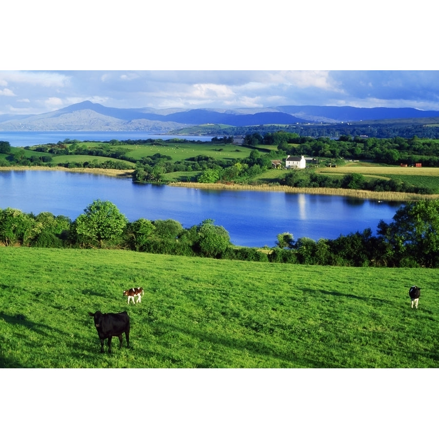 Scenic View Of Lake And Countryside by The Irish Image Collection / Design Pics Image 1