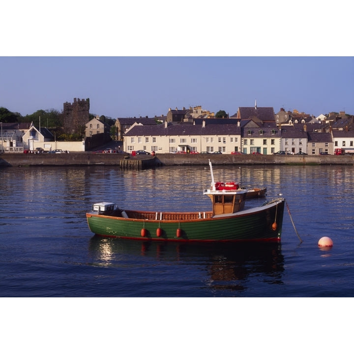 Portaferry Strangford Lough Ards Peninsula Co Down Ireland; Fishing Boat In A Lake Near A Village Print Image 2