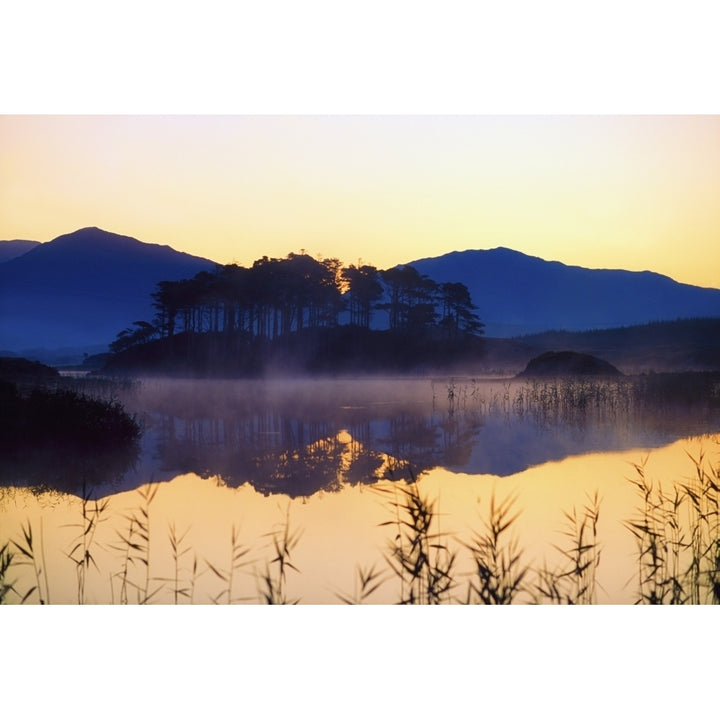 Derryclare Lough Connemara Co Galway Ireland Poster Print Image 1