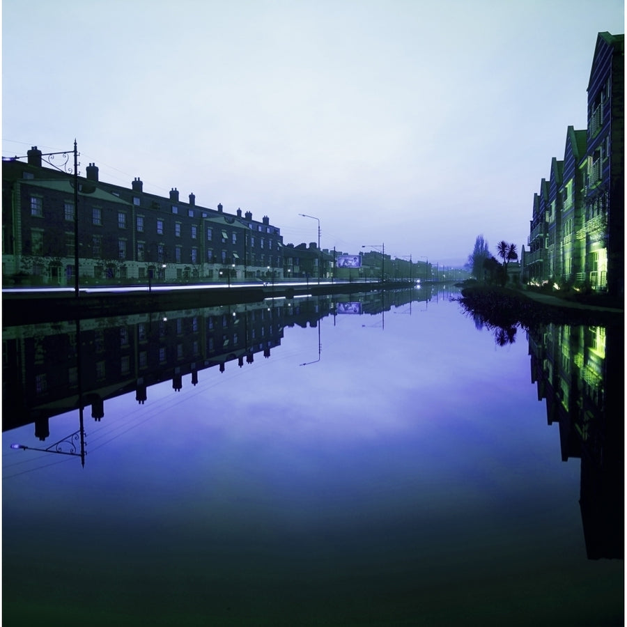 Grand Canal Portobello Dublin Co Dublin Ireland Poster Print Image 1