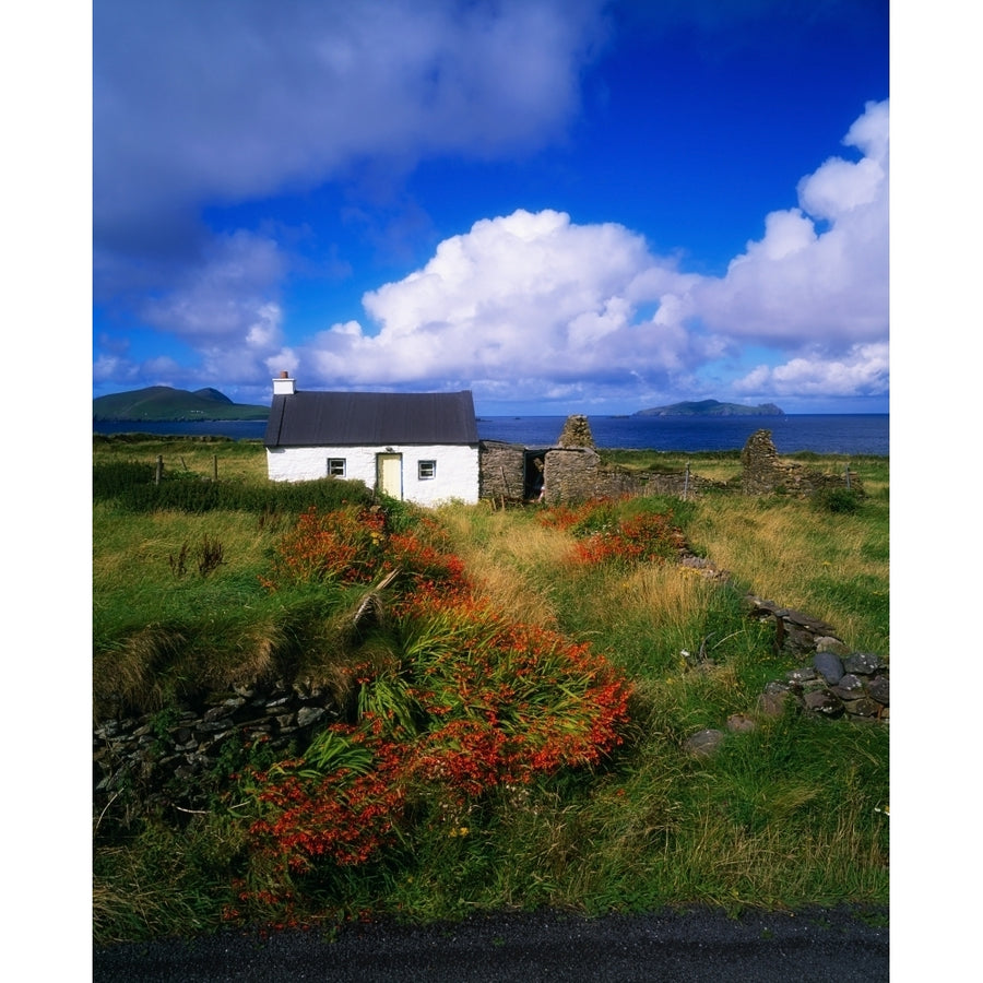 Dingle Peninsula Co Kerry Ireland; Cottage Near Dunquinn by The Irish Image Collection / Design Pics Image 1