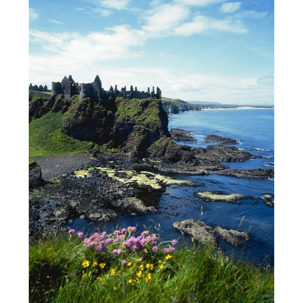 Dunluce Castle Co Antrim Ireland Poster Print Image 2