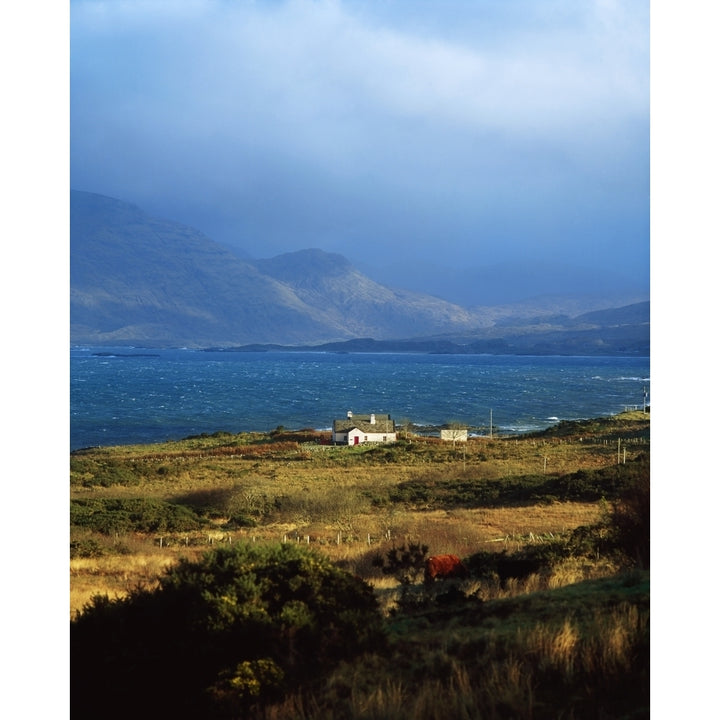 Cottage Near Renvyle Connemara Co Galway Ireland Poster Print Image 2