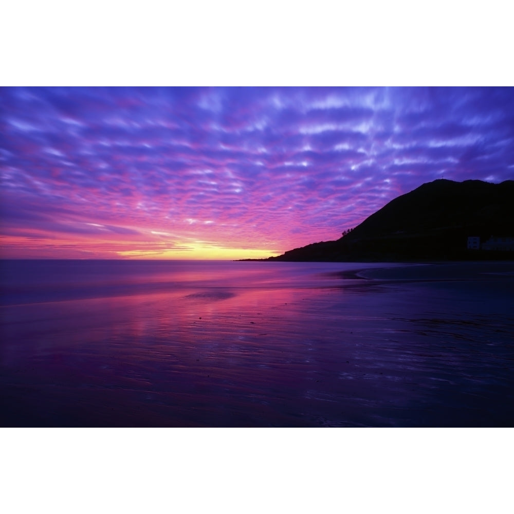 Sunrise At Bray Head Co Wicklow Ireland Poster Print Image 1