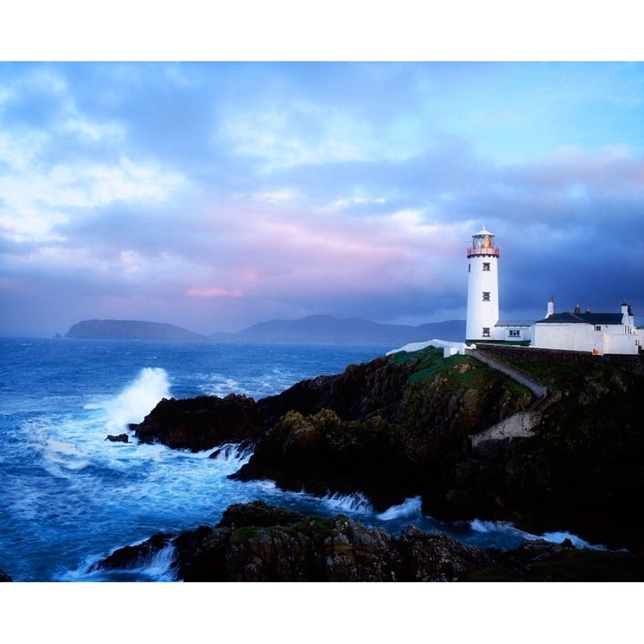 Lighthouse At Fanad Head Co Donegal Ireland Poster Print Image 2