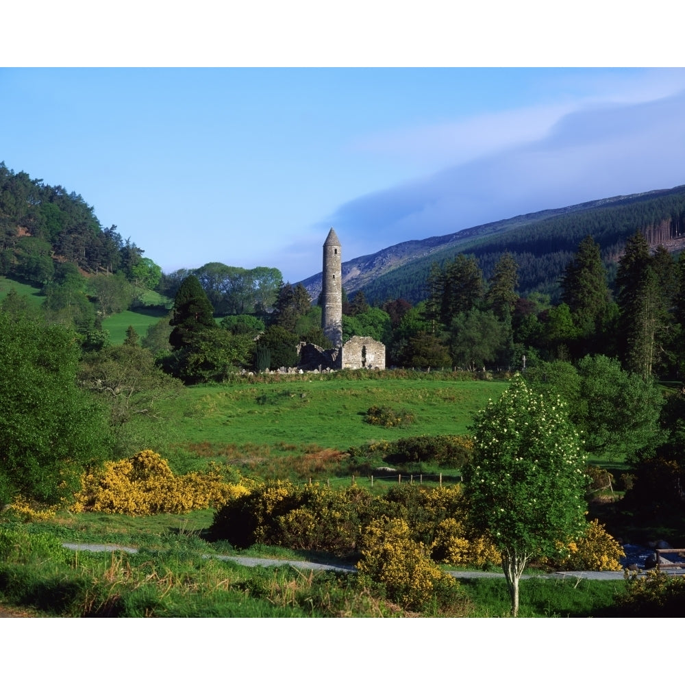 Glendalough Co Wicklow Ireland. Poster Print Image 2