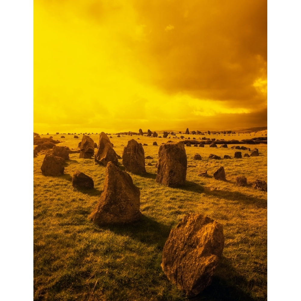 Beaghmore Stone Circles County Tyrone Ireland by The Irish Image Collection / Design Pics Image 1