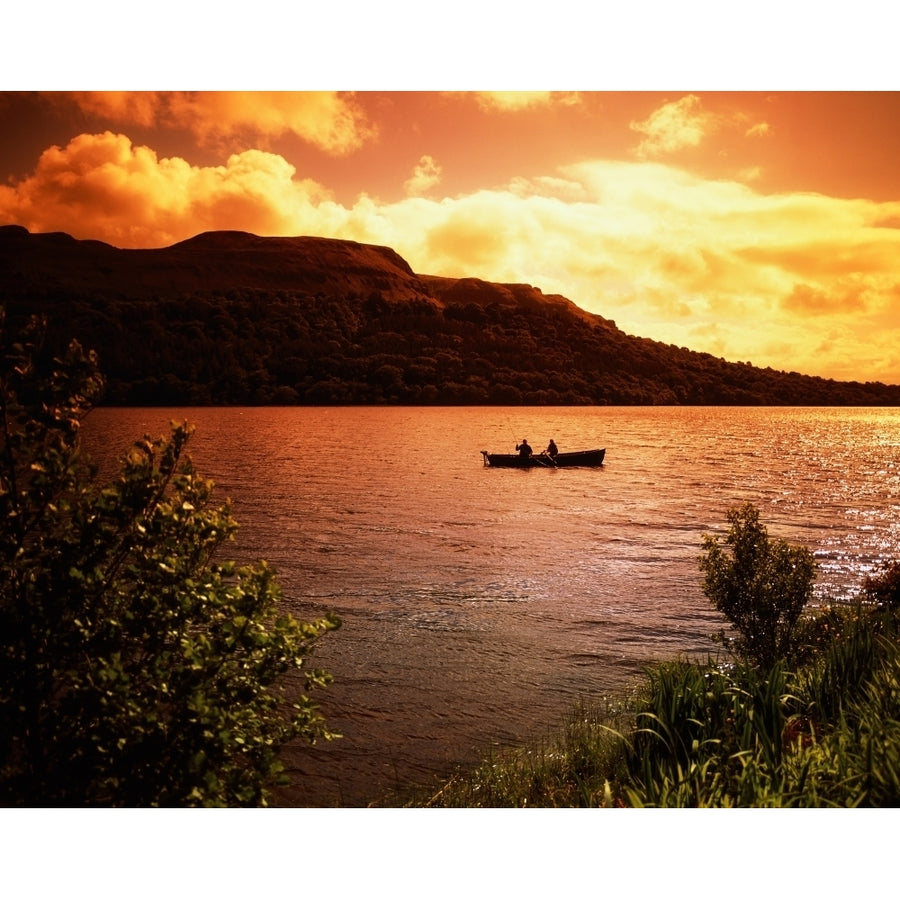 Salmon Fishing Glencar Co Sligo Ireland by The Irish Image Collection / Design Pics Image 1