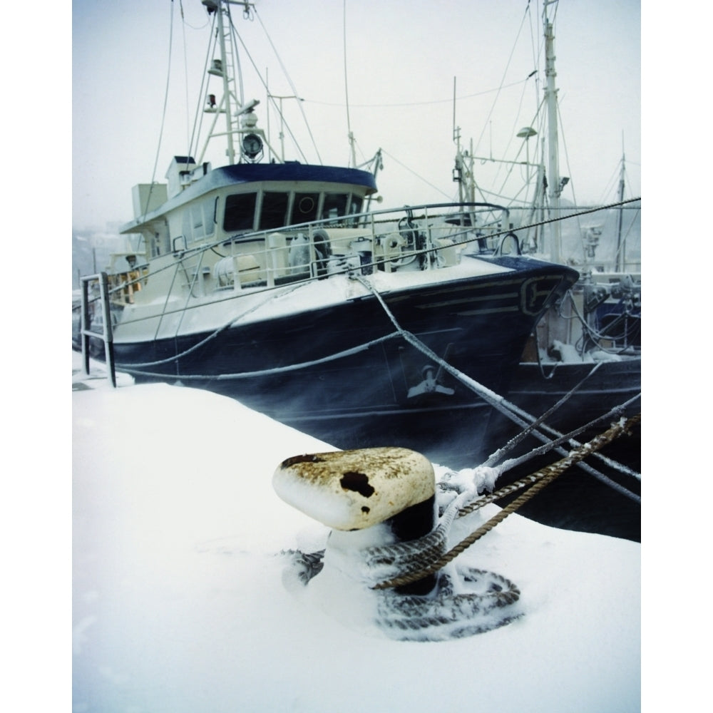 Fishing Trawler Howth Harbour Co Dublin Ireland Poster Print Image 2