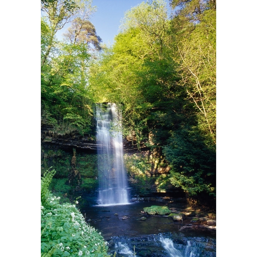 Glencar Waterfall County Sligo Ireland; Waterfall And Stream Poster Print Image 1