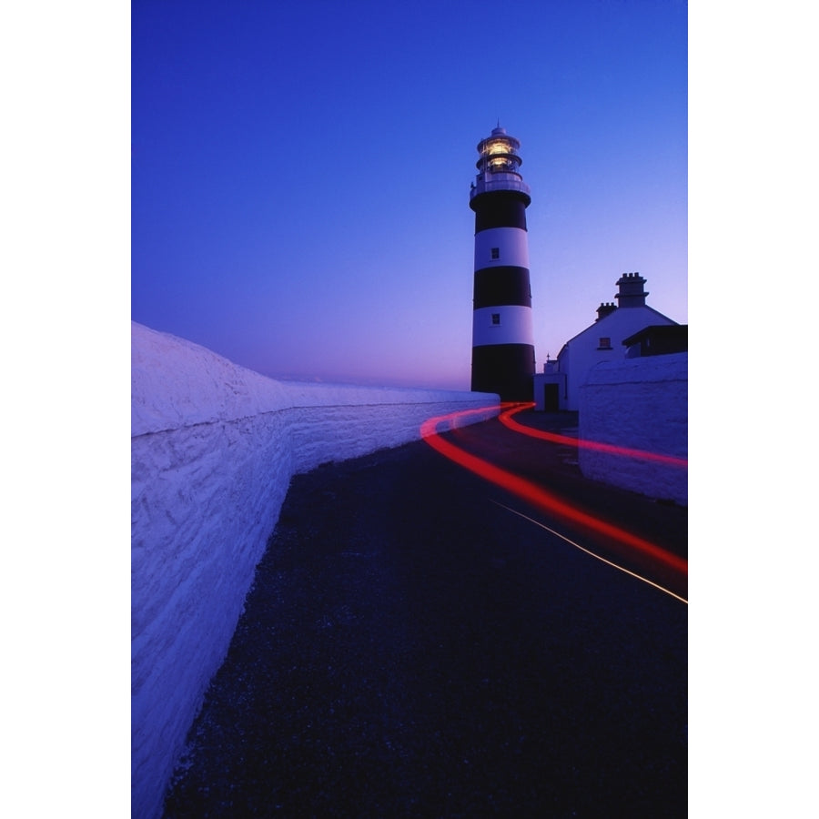 Old Head Of Kinsale Kinsale County Cork Ireland; Road To Lighthouse Poster Print Image 1