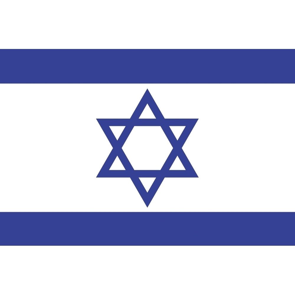 Israeli Flag Poster Print Image 1