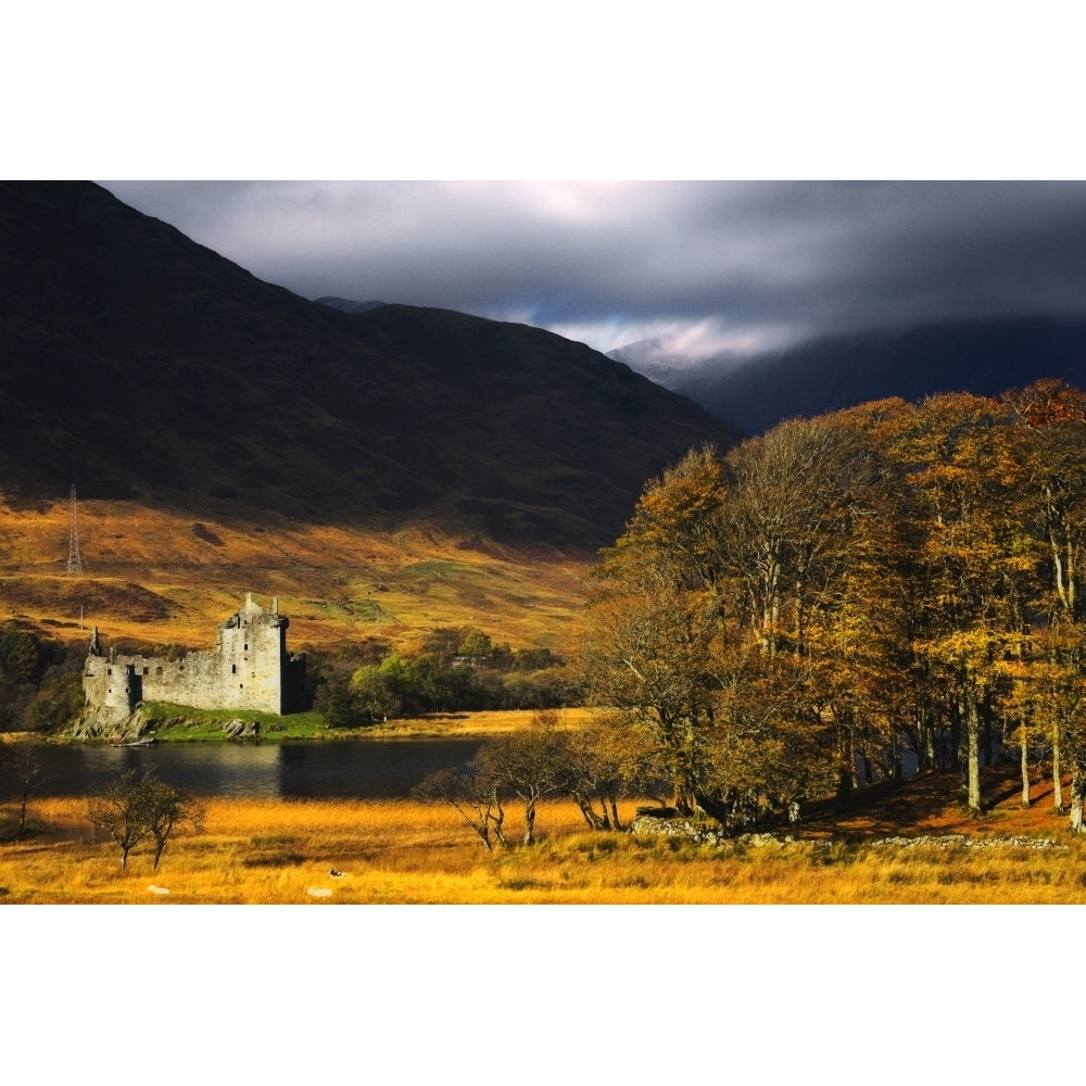 Kilchurn Castle Scotland Poster Print Image 2