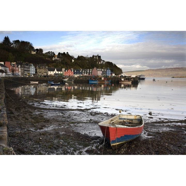 Fishing Boat At Tobermory Isle Of Mull Scotland Poster Print Image 2