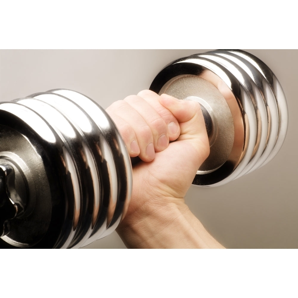 Lifting Weights Poster Print Image 2