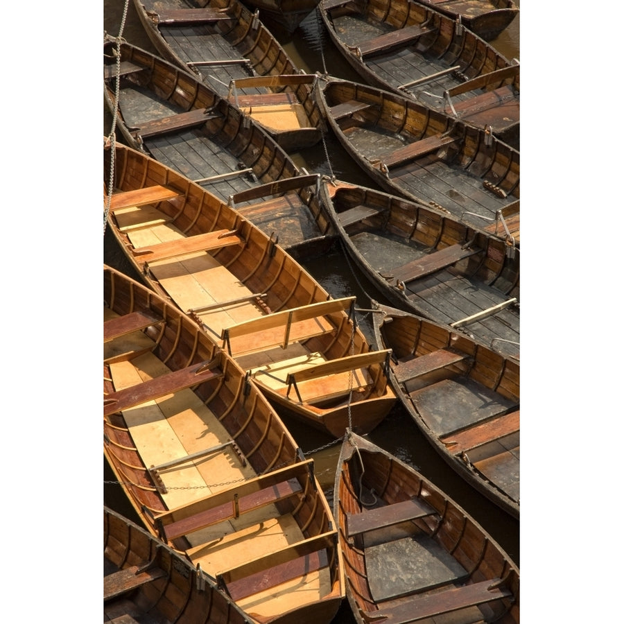 Wooden Boats Poster Print Image 1