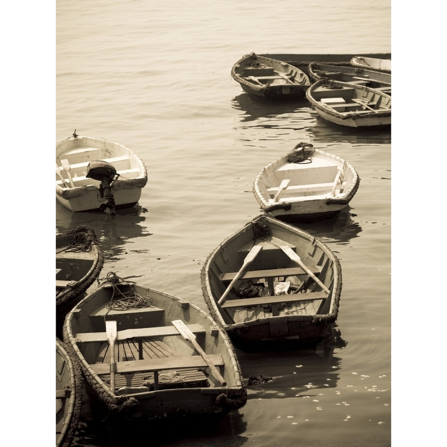 Fishing Boats On The Water Poster Print Image 1