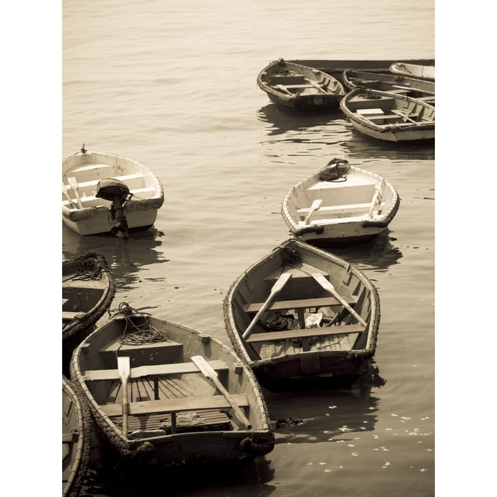 Fishing Boats On The Water Poster Print Image 2