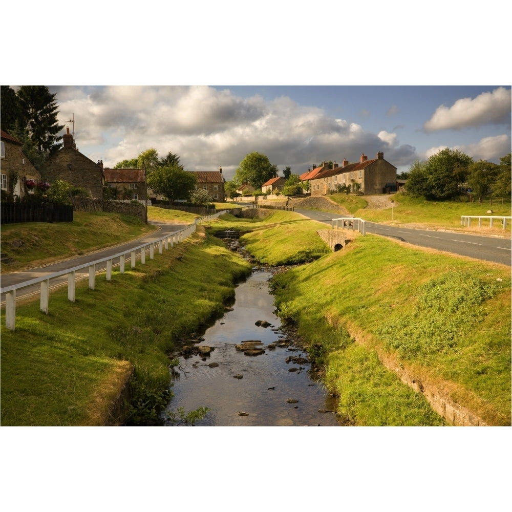 Hutton Le Hole North Yorkshire England Poster Print Image 1