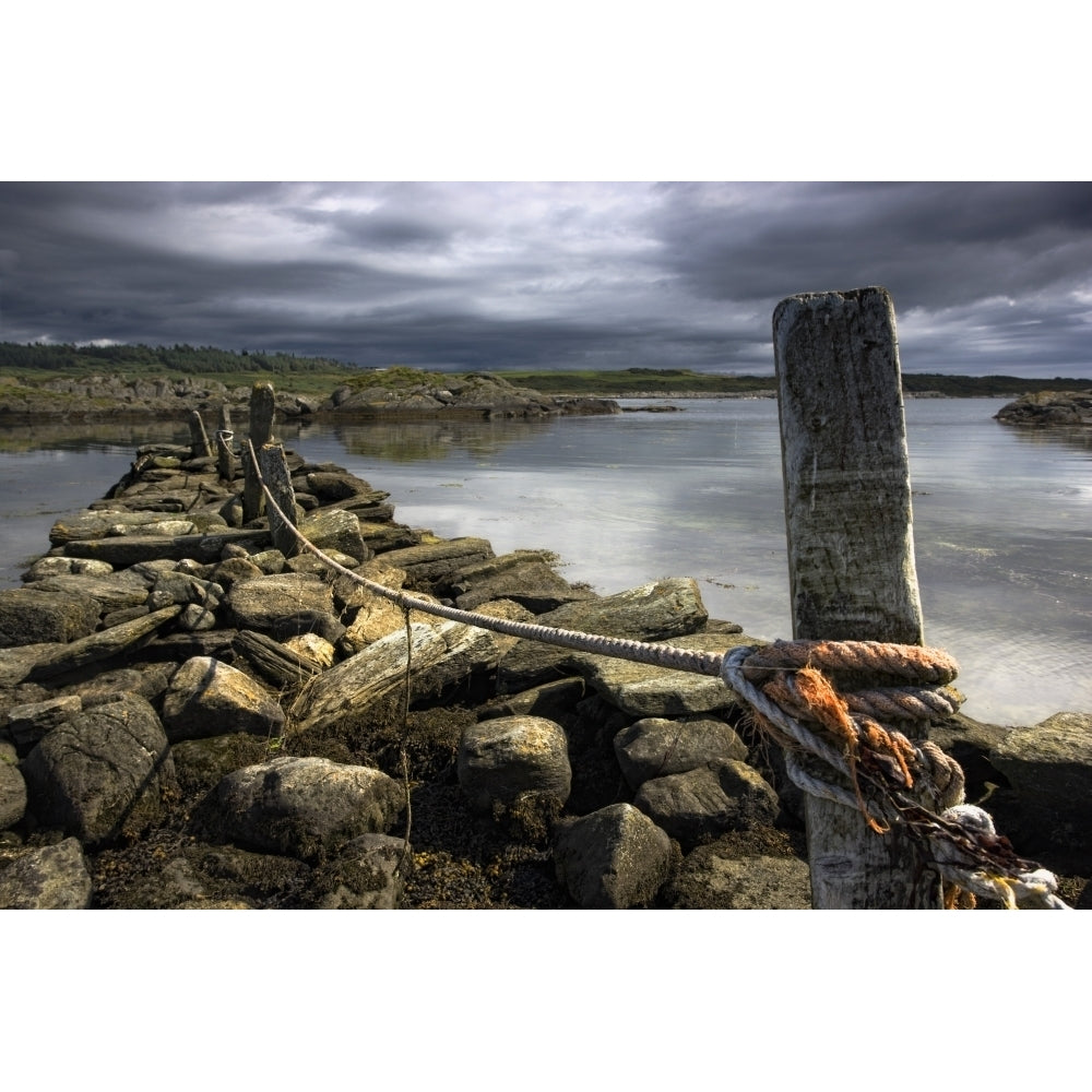 Tidal Estuary Scotland Poster Print Image 1