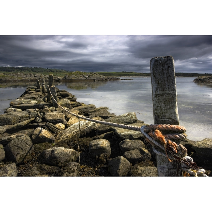 Tidal Estuary Scotland Poster Print Image 1