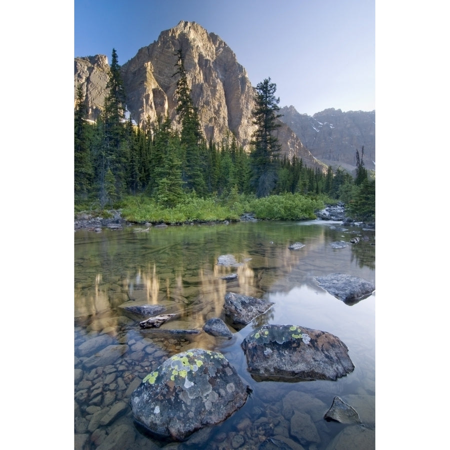 Taylor Lake Banff National Park Banff Alberta Poster Print Image 1