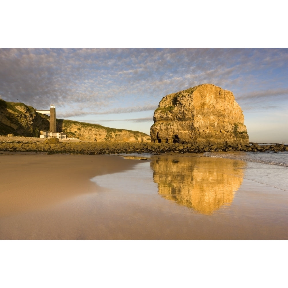 Beach South Shields Tyne And Wear England Poster Print Image 1