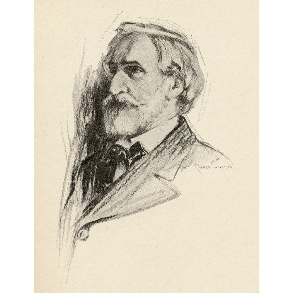 Giuseppe Verdi 1813-1901. Italian Composer. Portrait By Chase Emerson American Artist 1874-1922 Print Image 2