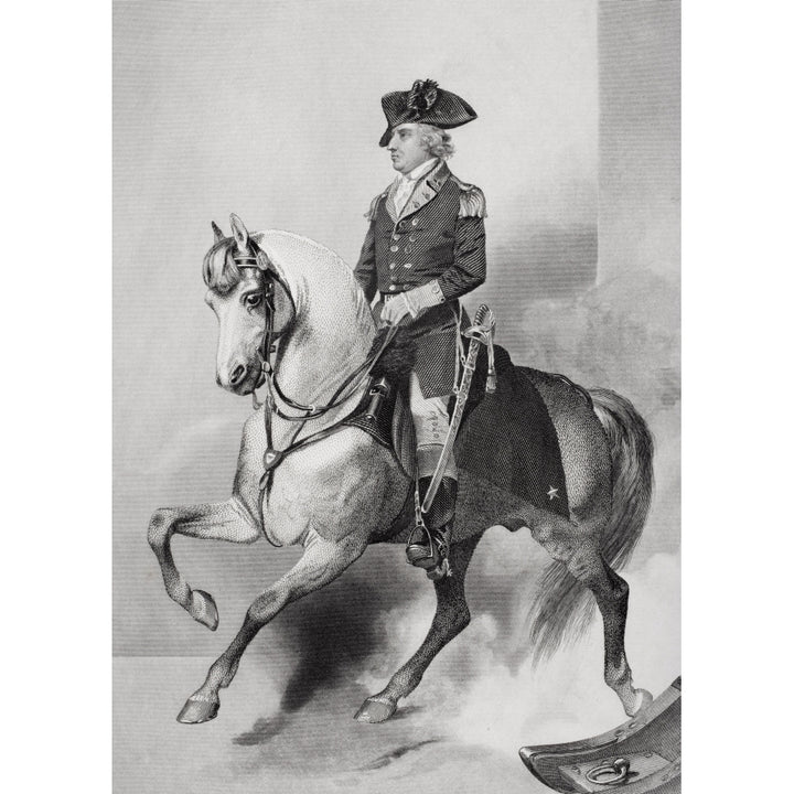 Horatio Gates 1728 - 1806. English-Born American General. From Painting By Alonzo Chappel Poster Print Image 1