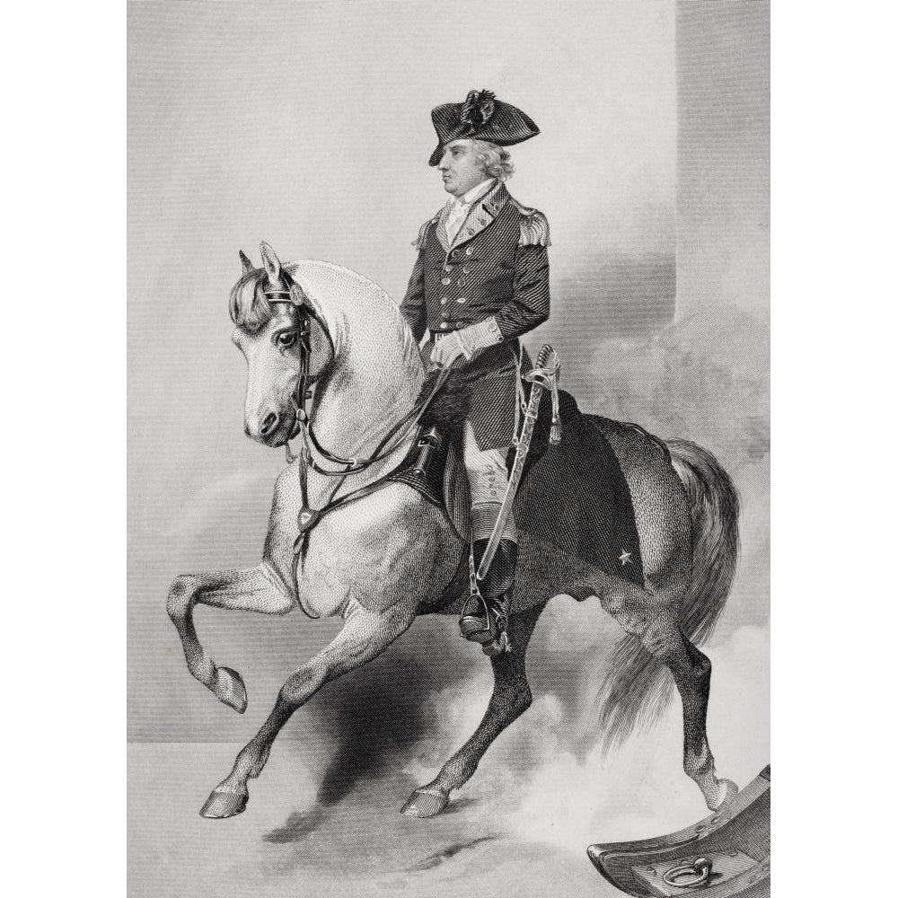 Horatio Gates 1728 - 1806. English-Born American General. From Painting By Alonzo Chappel Poster Print Image 2